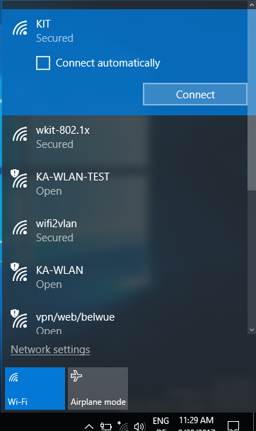 setting wifi windows 8