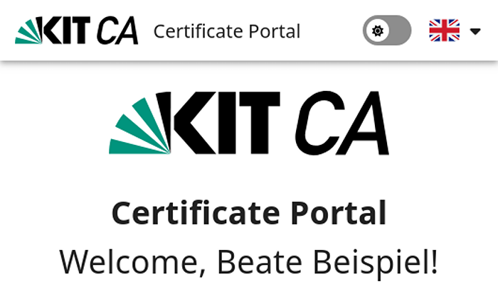 New CA Portal for Issuance of Certificates